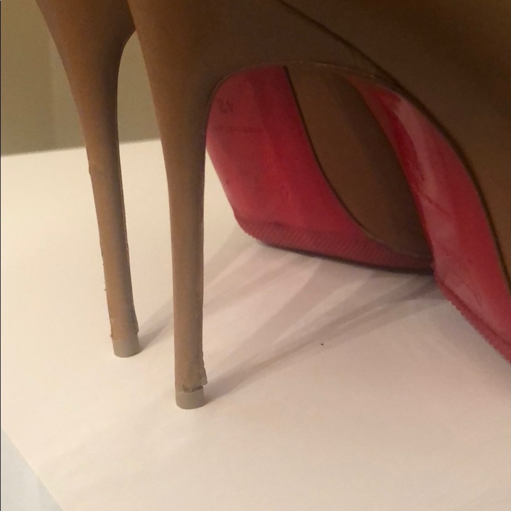 Christian Louboutin Décolleté 554 100 Kid Sz 42 - Picture 7 of 8